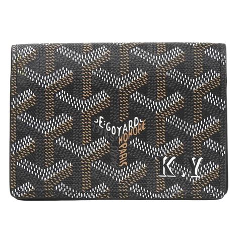 Goyard GO YARD Heribone Malesherbe Card Case Business 